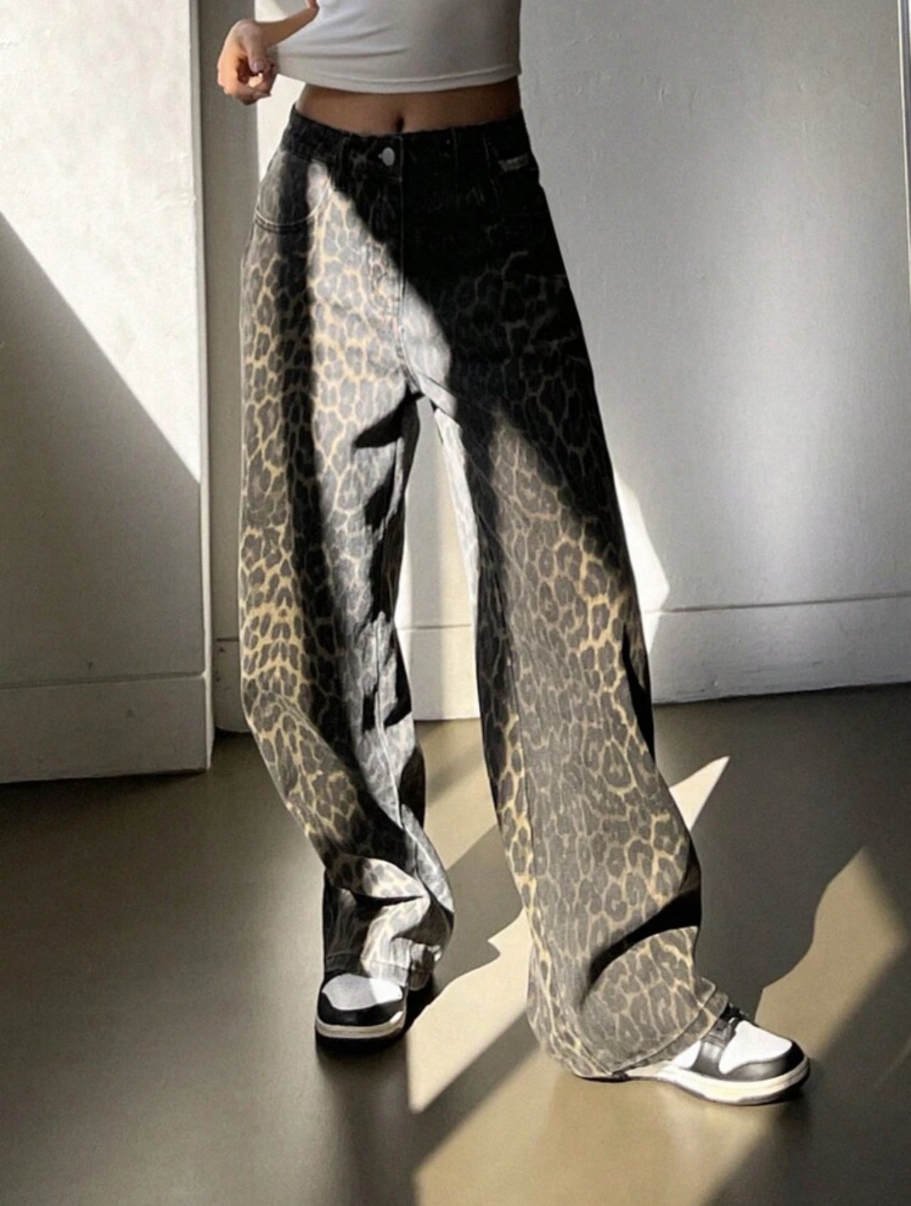 Jeans Leopardati