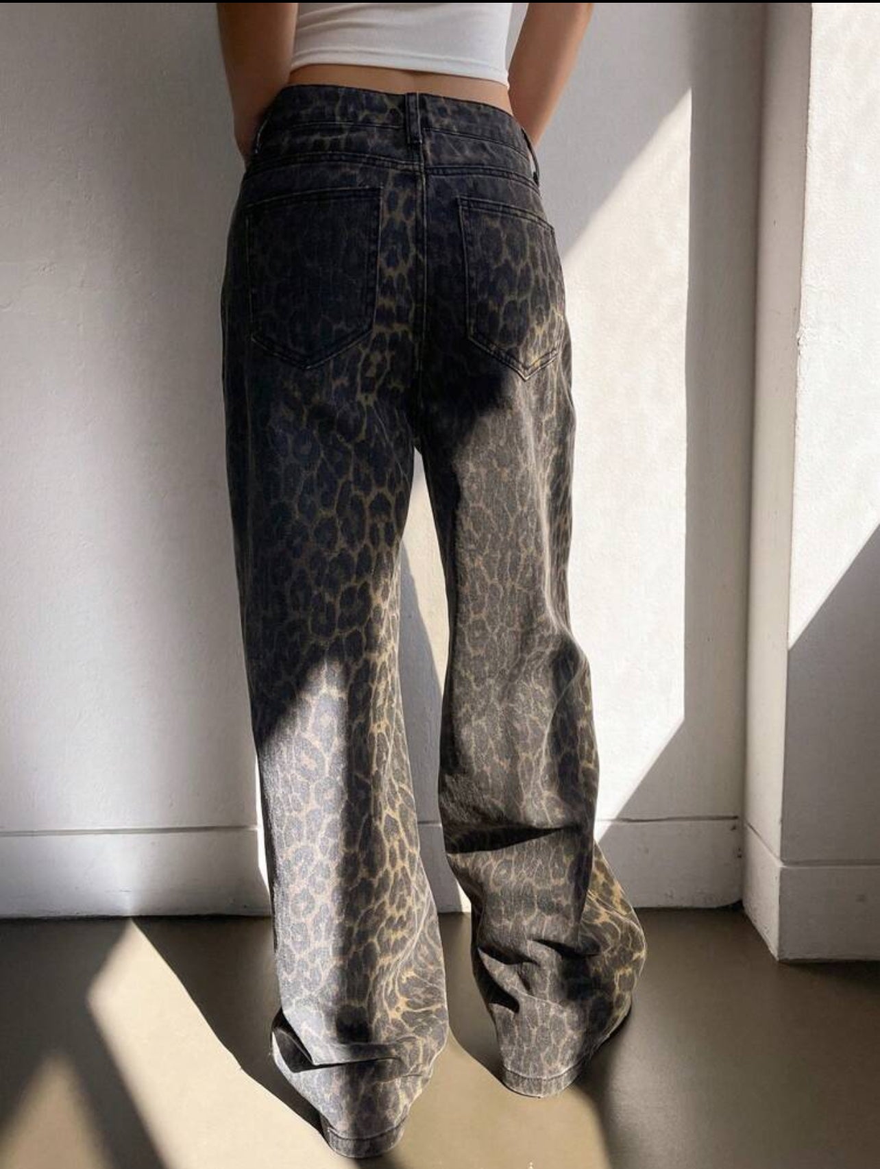 Jeans Leopardati