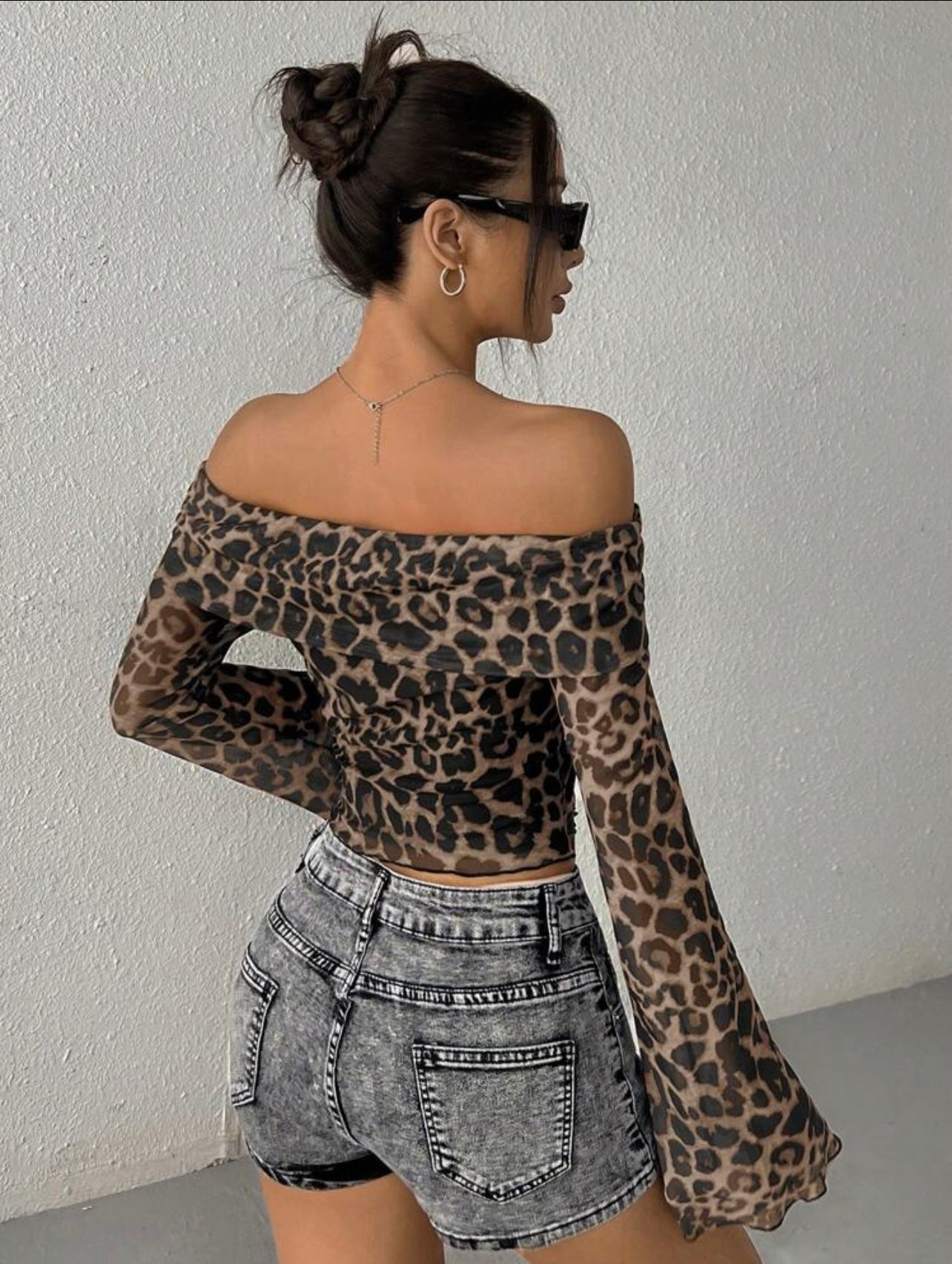 Maglietta leopardata